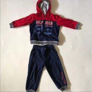 Boys Tommy Hilfiger sweatsuit